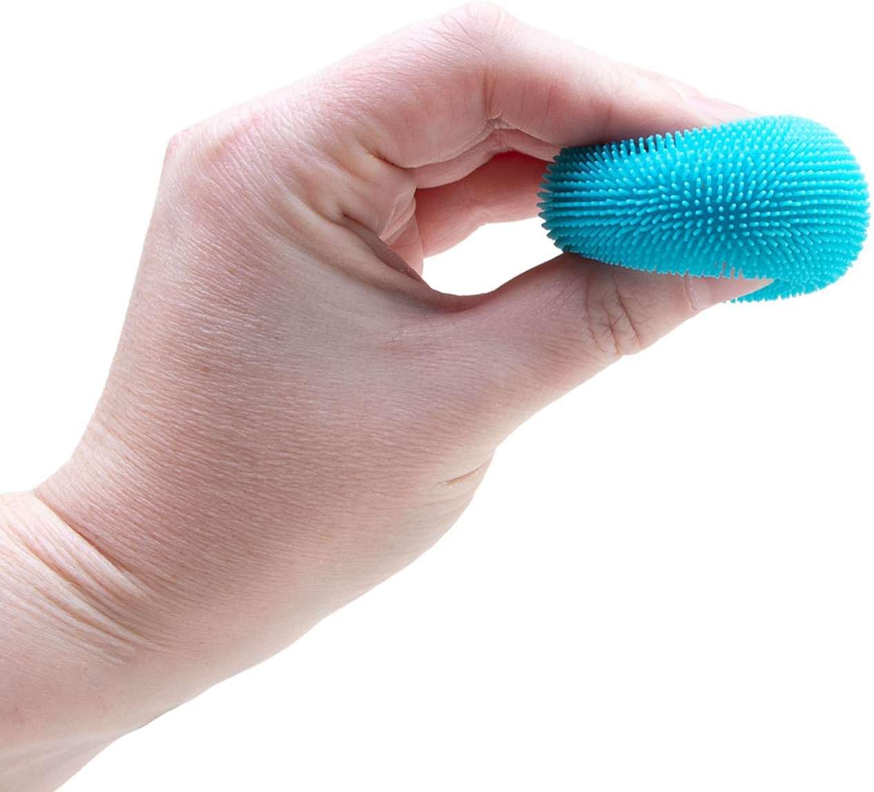 Schylling Teenie NeeDoh 3-Pack Mini Sensory Fuzz Balls with Velvet Texture and Soft Squish. Ages 3 and Up - Image 5
